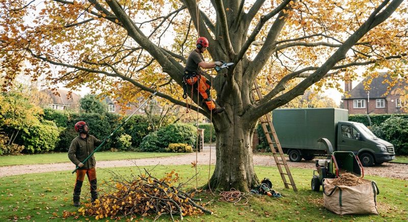 Oak Tree Pruning in Doylestown, PA