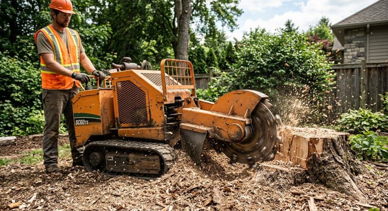 Tree Trunk Removal in Calvert County, MD